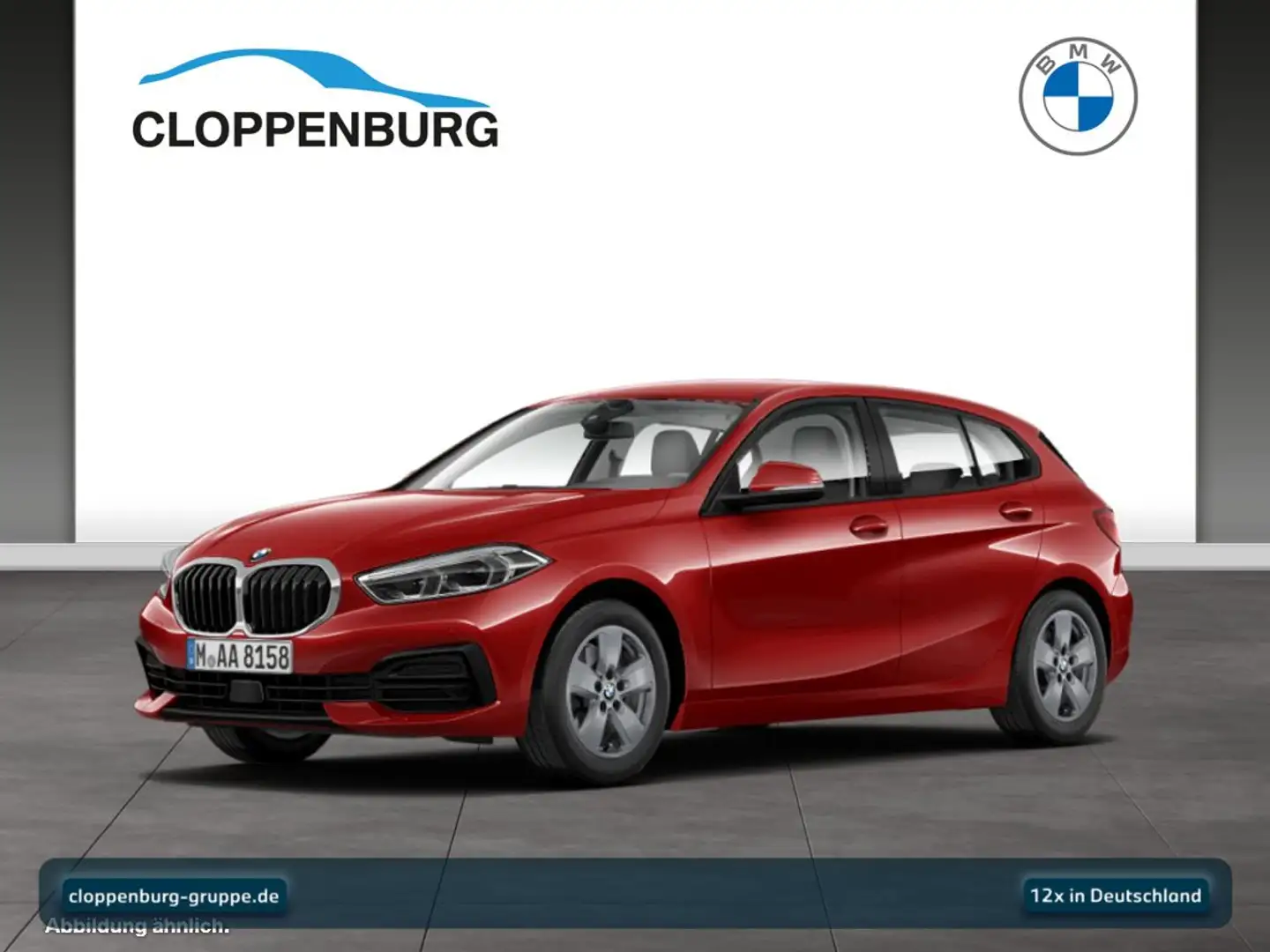 BMW 118 i Navi+SHZ+HiFi+Klimaaut.+LED+Ambi+BT+S/S-AT Rot - 1