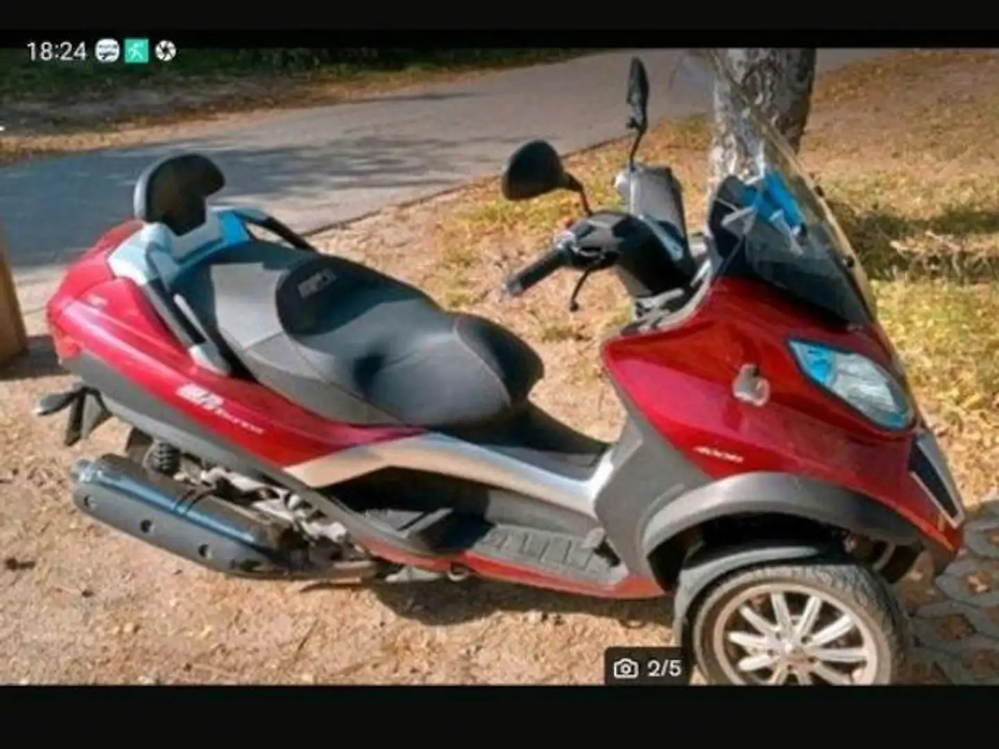 Piaggio MP3 400 LT Rouge - 1