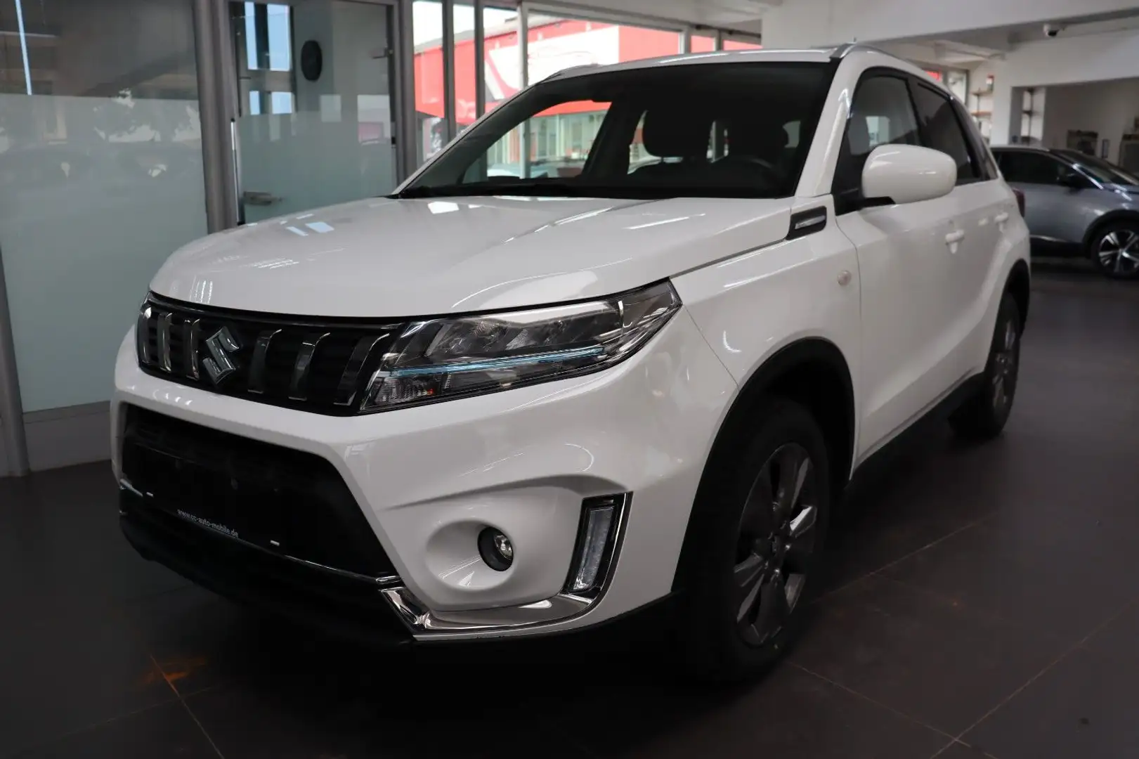 Suzuki Vitara 1.4 Mild-Hybrid Navi ACC SHZ AHK Klimaaut Weiß - 1