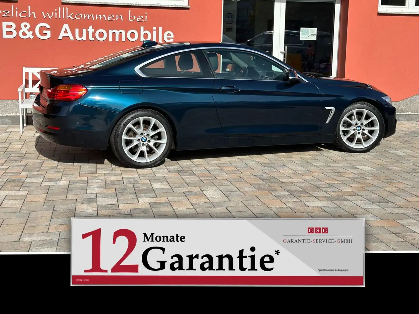 BMW 420 i Coupe Sport-Automatik*Garantie*LED*Leder* Bleu - 2
