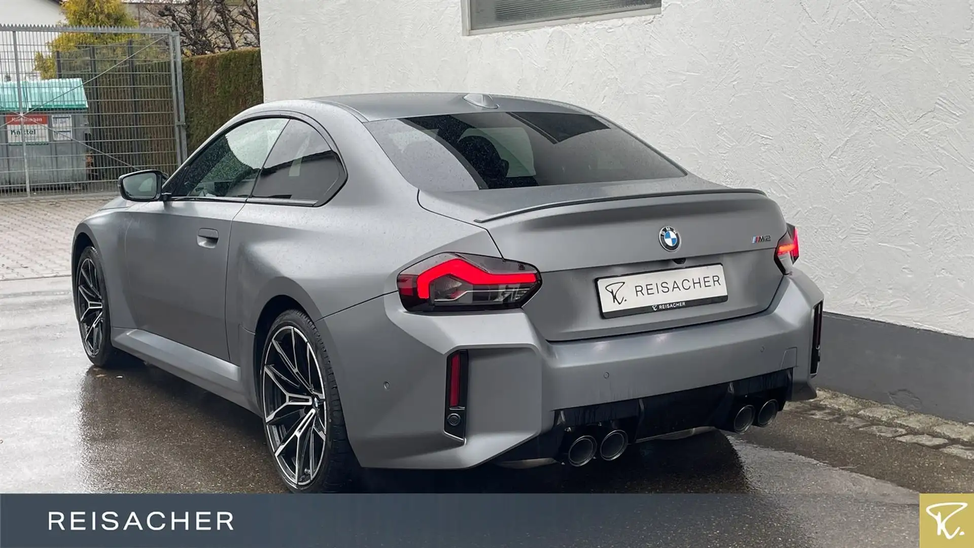 BMW M2 Coupé Pepper Autom. Parksystem Keyless Go Grau - 2