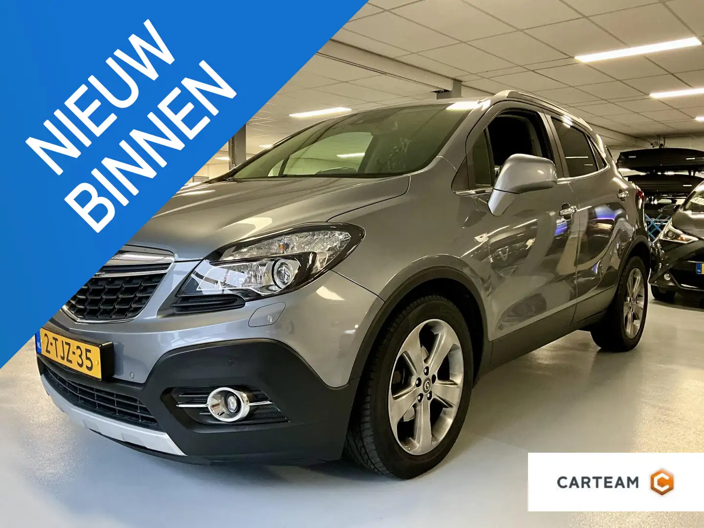 Opel Mokka 1.4 T Cosmo Automaat ** RIJKLAARPRIJS ** Gris - 1
