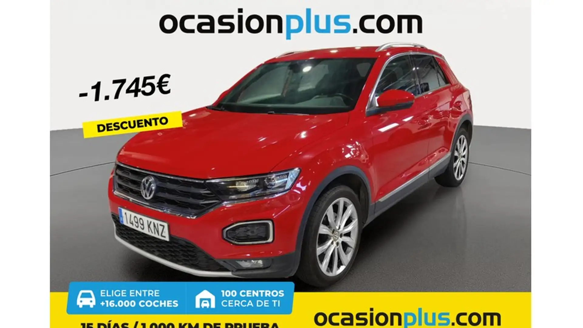 Volkswagen T-Roc 2.0TDI Sport 4Motion DSG7 Rot - 1