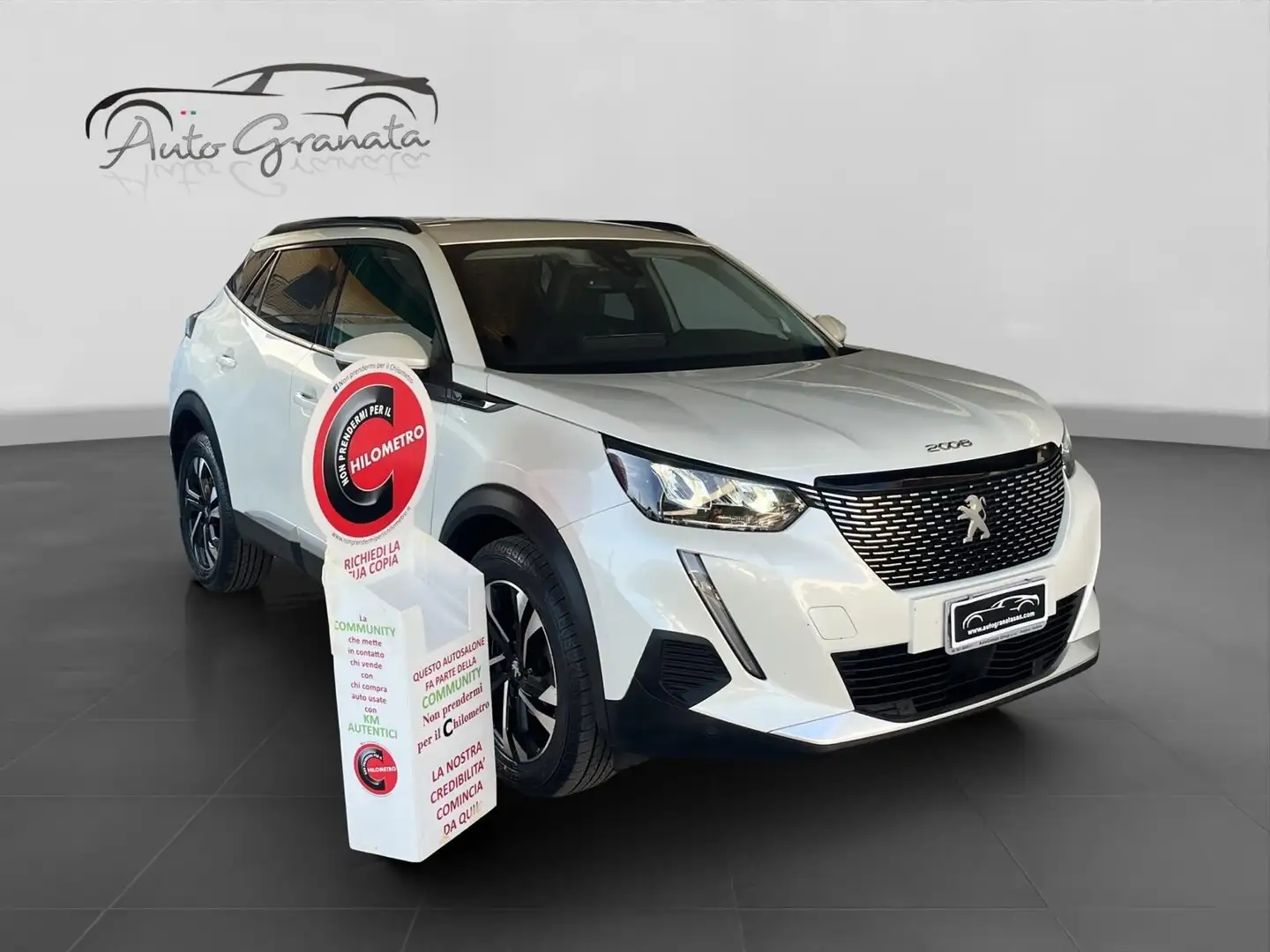 Peugeot 2008 BlueHDi 100 S&S Allure Wit - 1