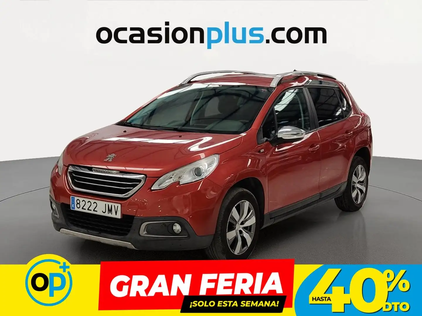 Peugeot 2008 1.6 BlueHDI Style 100 Naranja - 1