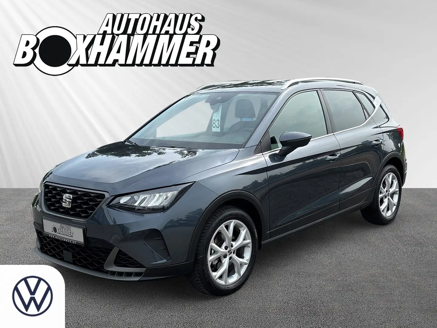SEAT Arona 1,0 TSI FR NAVI+TEMPOMAT+SHZ+LED Grau - 1
