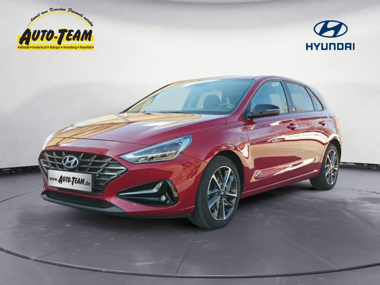 Hyundai i30 1.0 T-GDI EDITION 30+ Rouge - 1