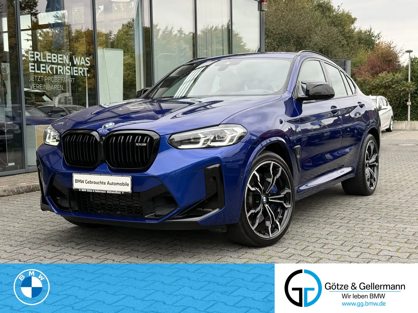 BMW X4 M M Competition //Panoramadach HeadUp Blu/Azzurro - 1