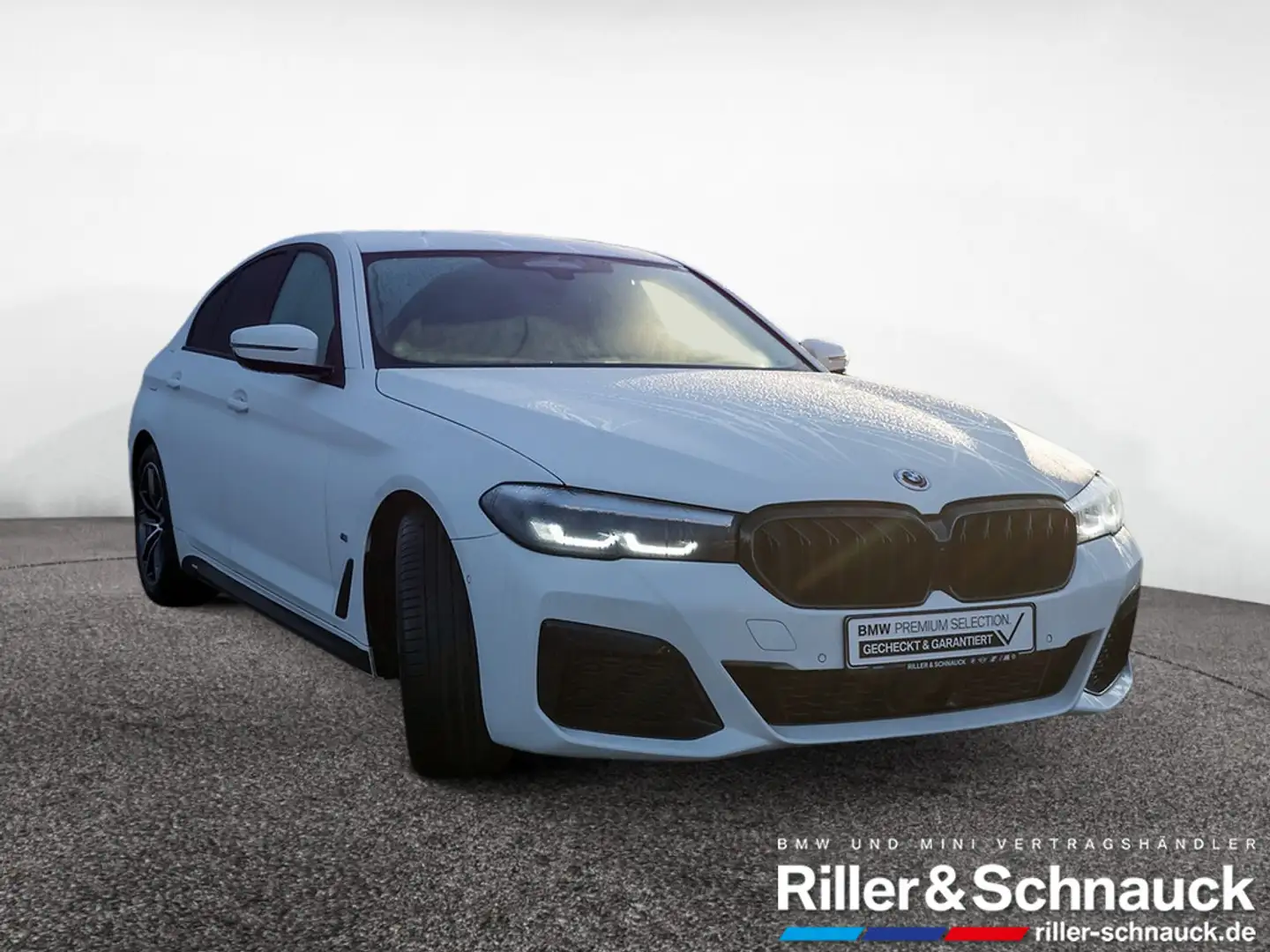 BMW 520 i M-Sport KAMERA NAVI W-LAN ACC HUD LED Weiß - 2