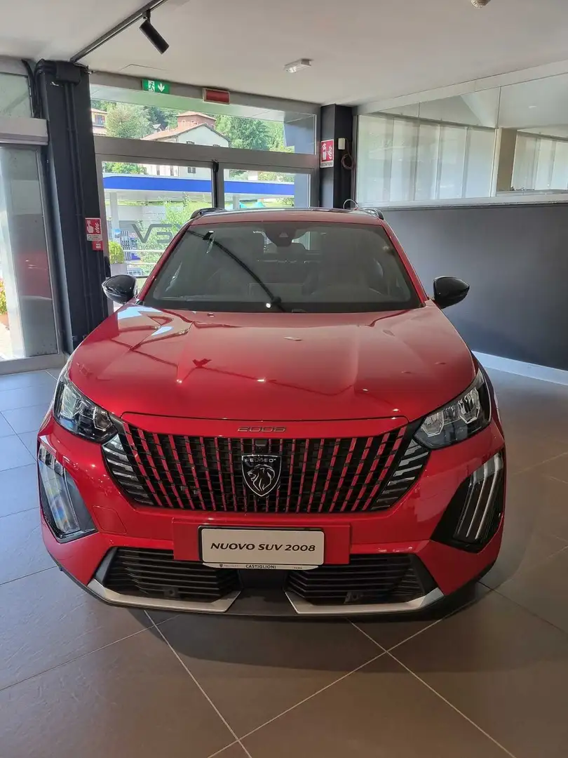 Peugeot 2008 2ª serie Allure PureTech 100cvKM ZERO Rouge - 1