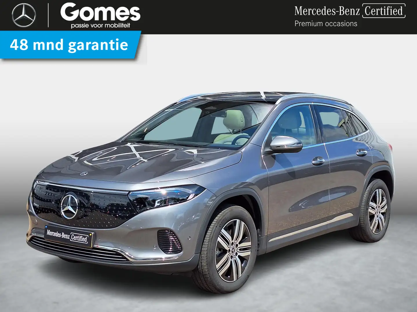 Mercedes-Benz EQA 250 250+ Luxury Line | Beige Interieur | Panoramadak | Grijs - 1
