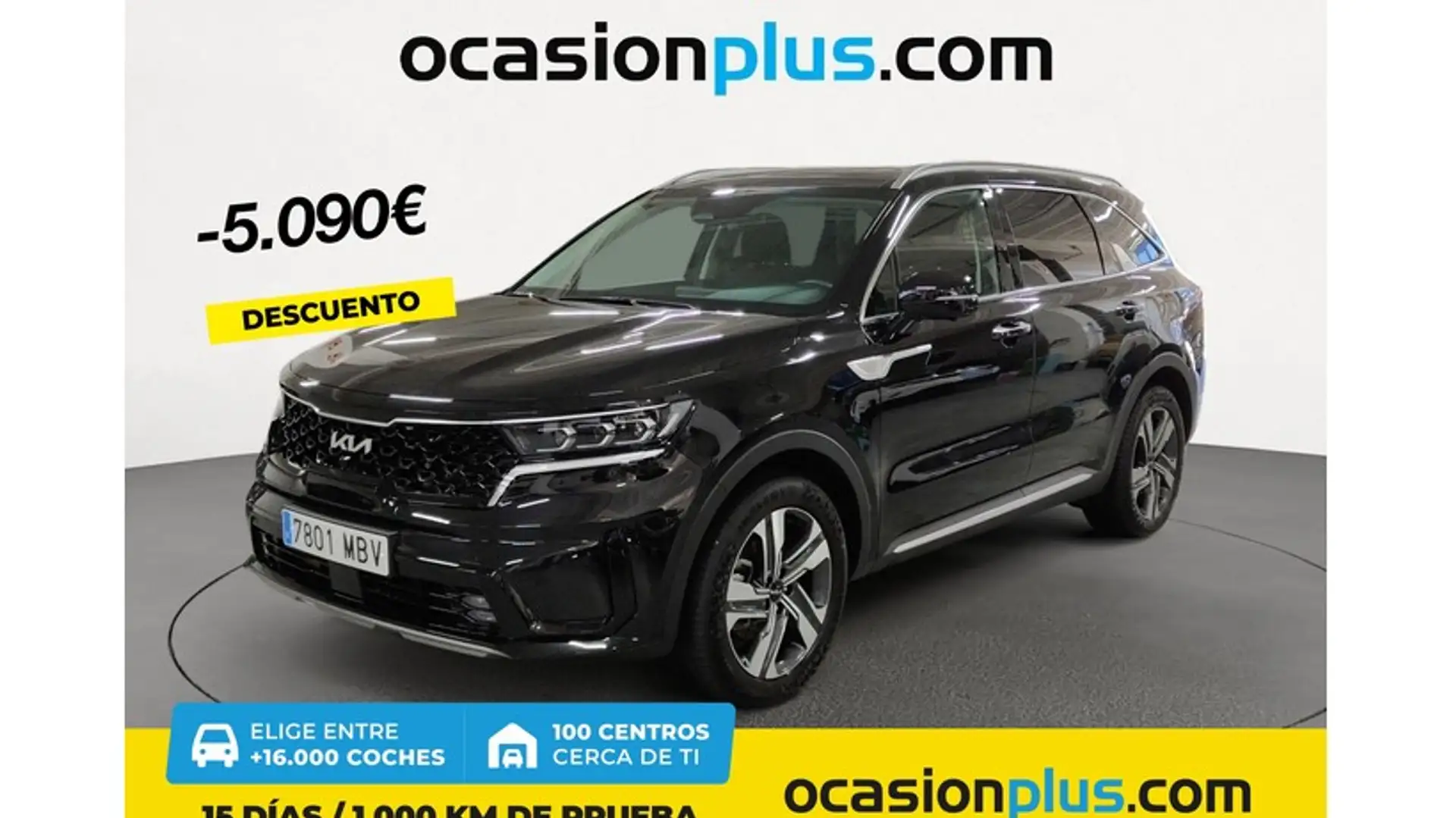 Kia Sorento 1.6 T-GDi HEV Emotion 4x2 Negro - 1