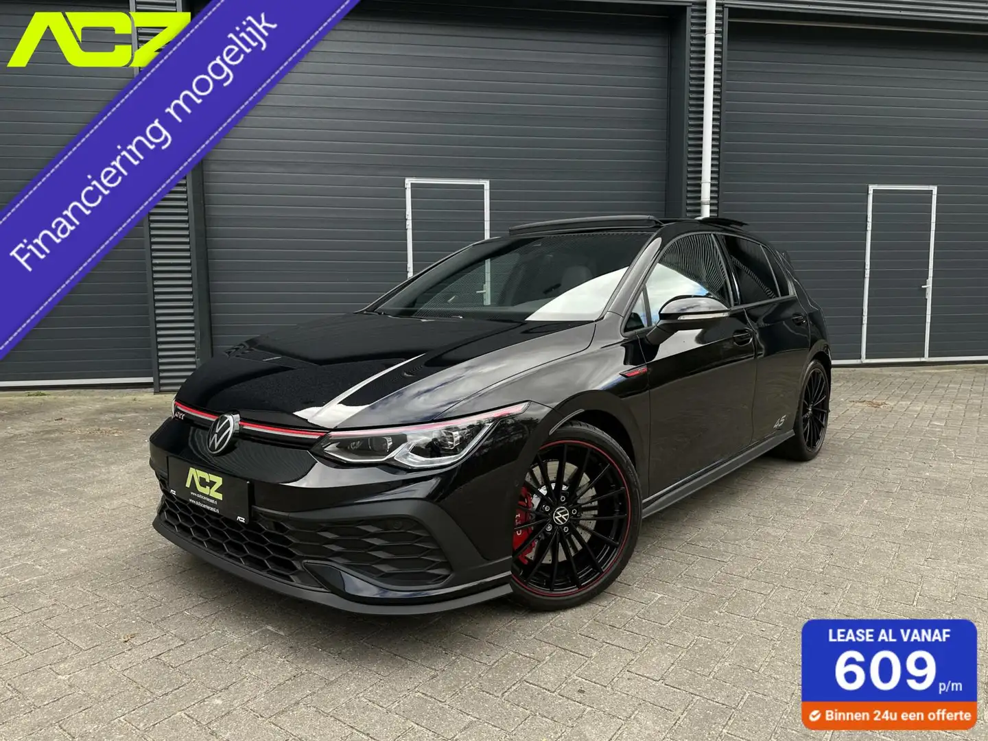 Volkswagen Golf GTI 2.0 TSI Clubsport 45 AKRAPOVIC MEMORY Zwart - 1