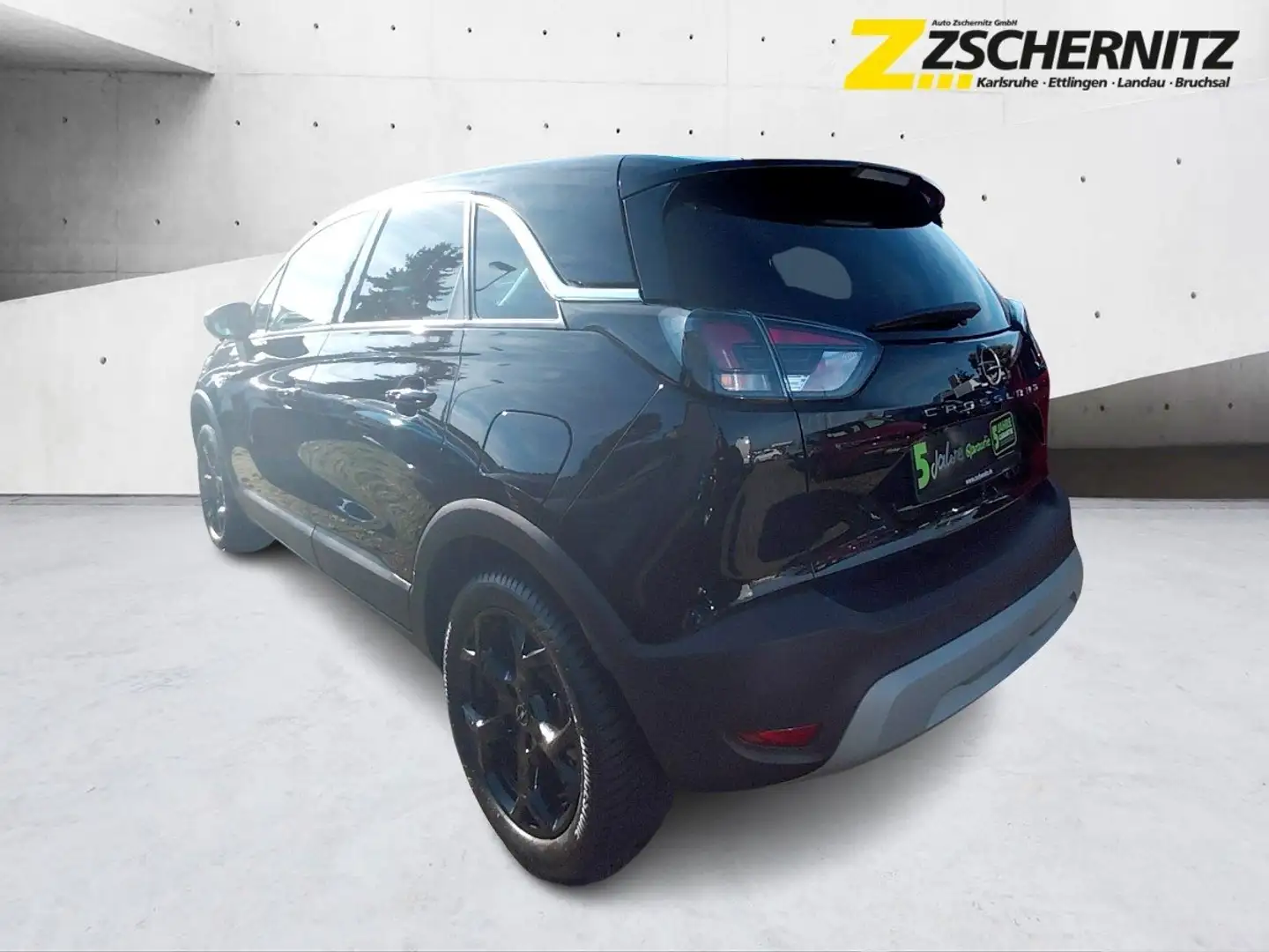 Opel Crossland 1.2 Turbo Elegance AHK+LED+SHZ+2xKlima Schwarz - 2