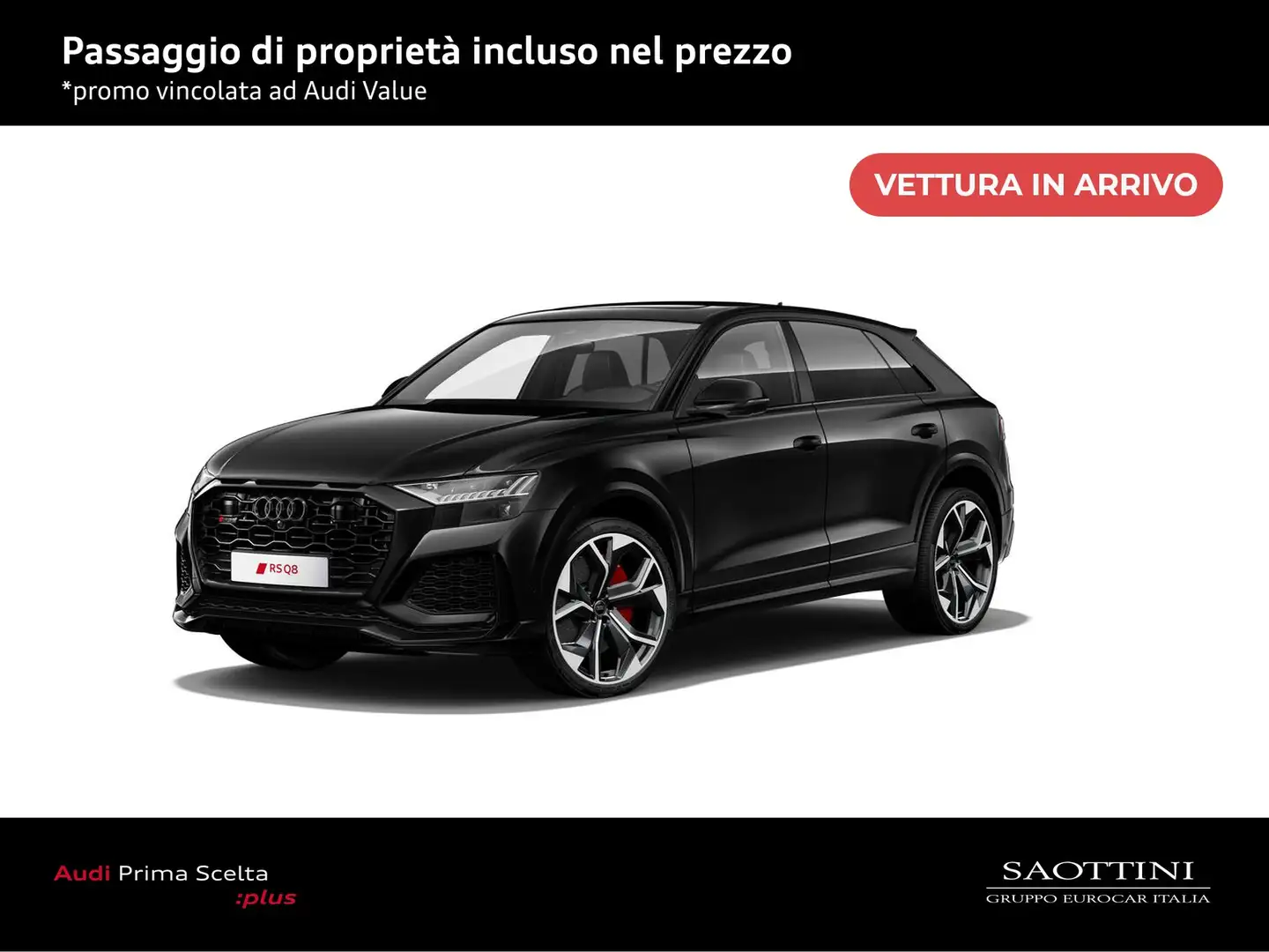 Audi RS Q8 4.0 quattro Tiptronic Nero - 1