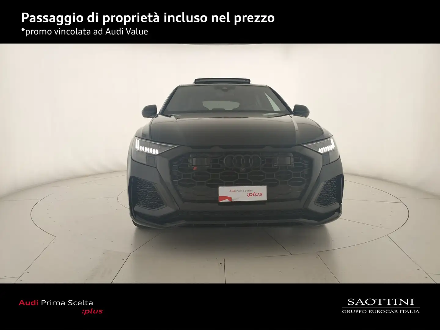Audi RS Q8 4.0 quattro Tiptronic - SOSPENSIONI PNEUMATICHE - Nero - 2