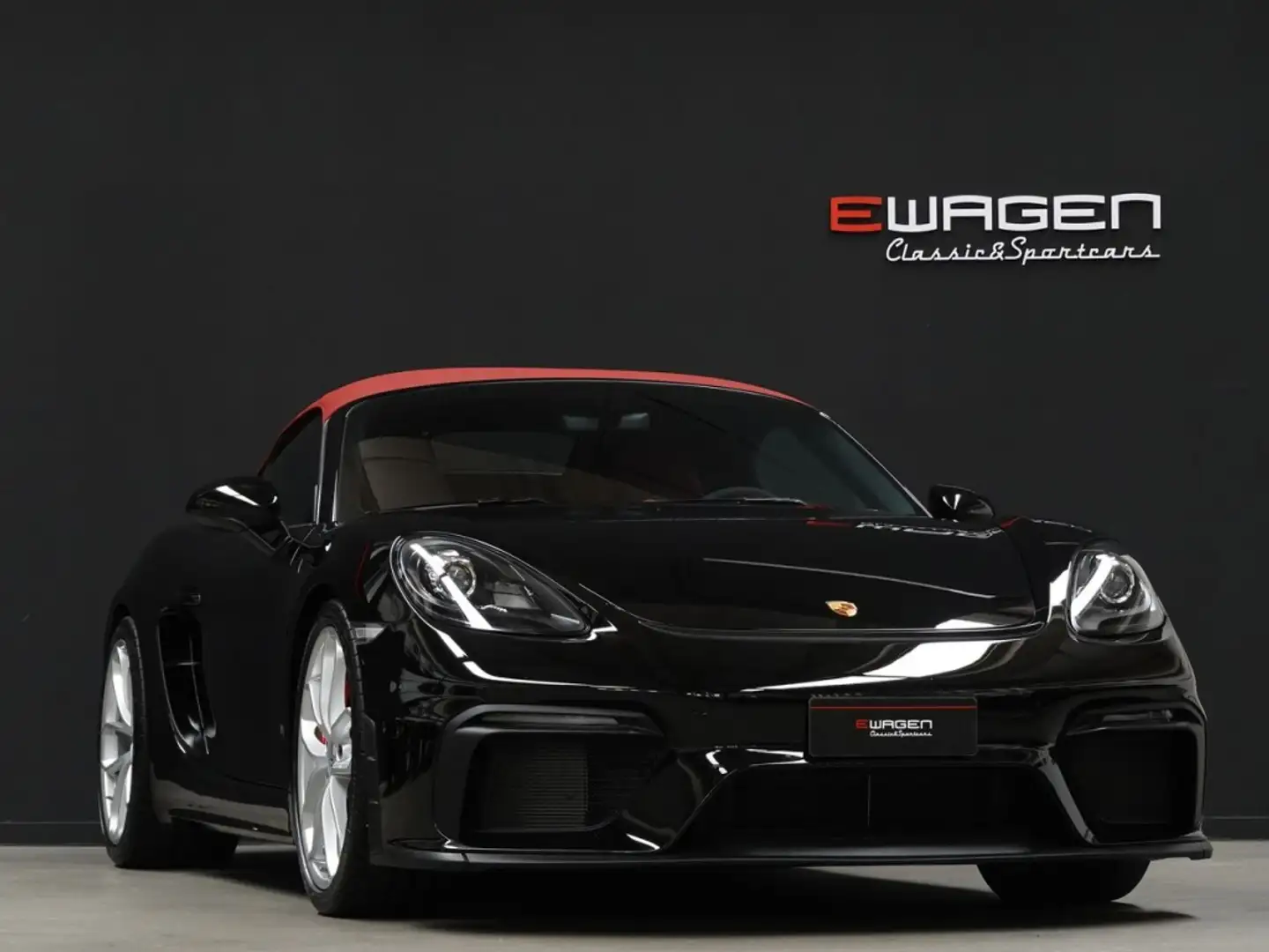 Porsche 718 Spyder Schwarz - 2