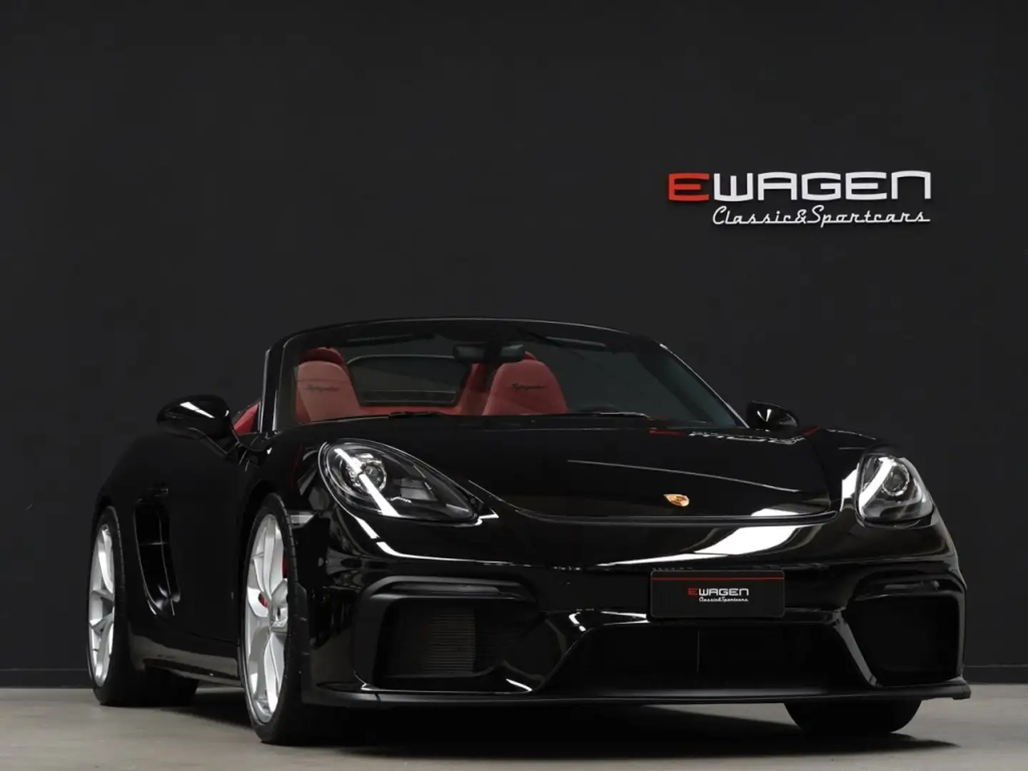 Porsche 718 Spyder Schwarz - 1