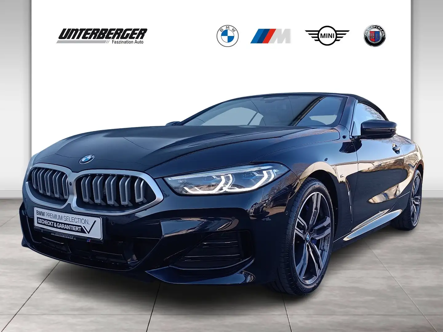 BMW 840 i xDrive Cabrio Head-Up DAB Aktivlenkung RFK Noir - 1