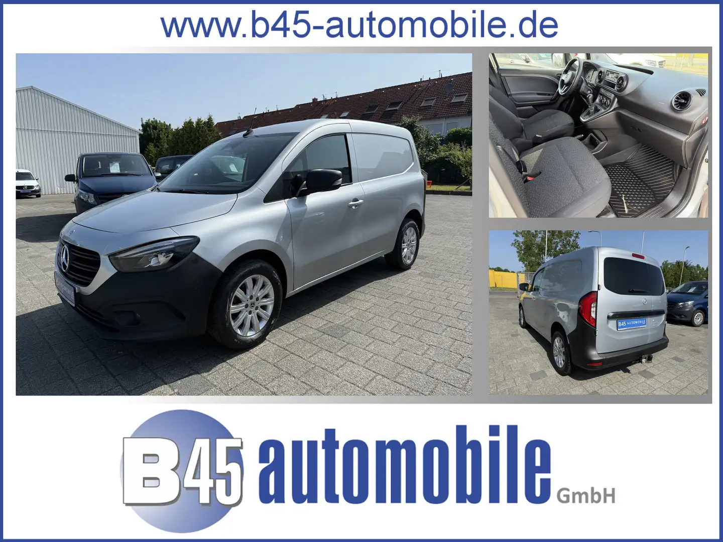Mercedes-Benz Citan 112 CDI Kasten PRO Standard 3-Sitzer LED AHK KAMER Argent - 1