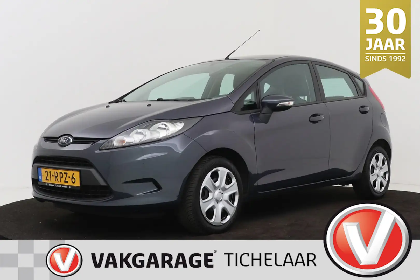 Ford Fiesta 1.25 Limited | INRUILKOOPJE | Airco | Org NL | Gris - 1