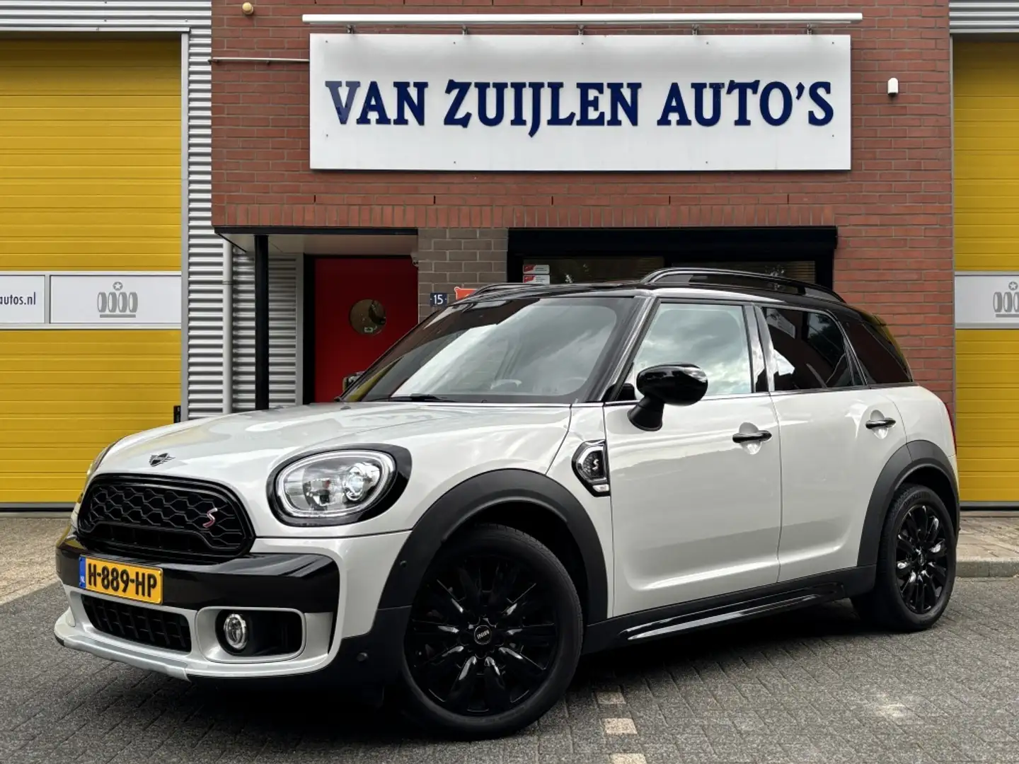 MINI Cooper S Countryman Mini 2.0 192pk White Silver Edition Pano HK Memory Blanc - 1