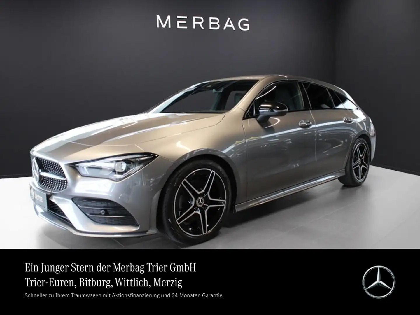 Mercedes-Benz CLA 200 d 4M *SB AMG Night LED Kam Memo Ambie Grau - 1