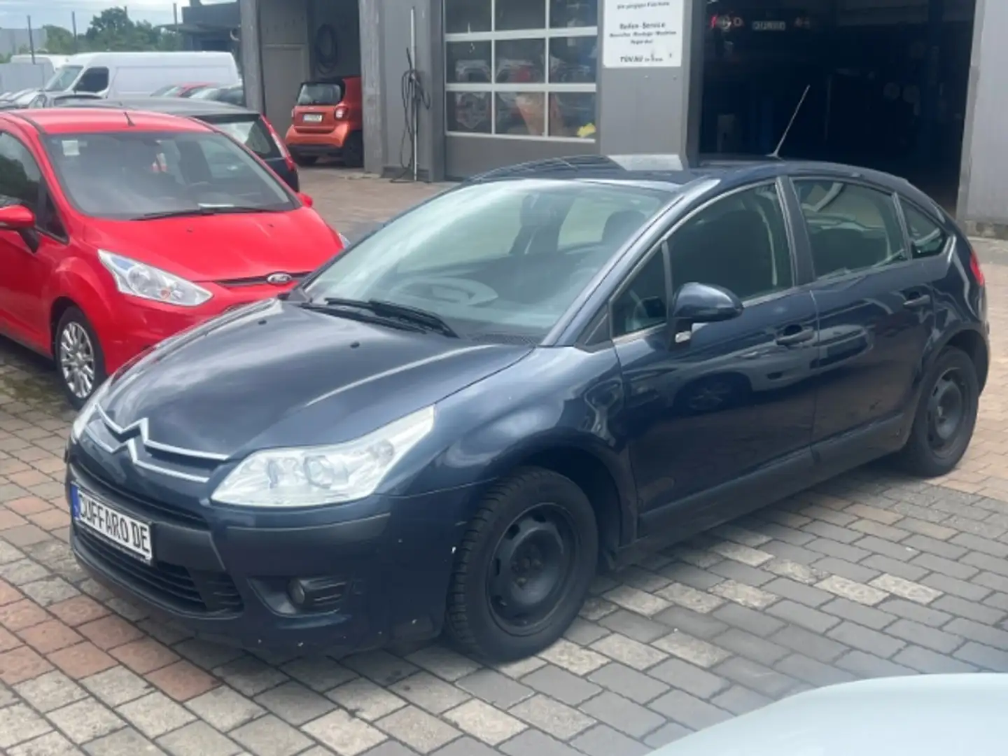 Citroen C4 Style 1.6 HDi 90 NUR FÜR  EXPORT AUTO Temp Speedli Blau - 2