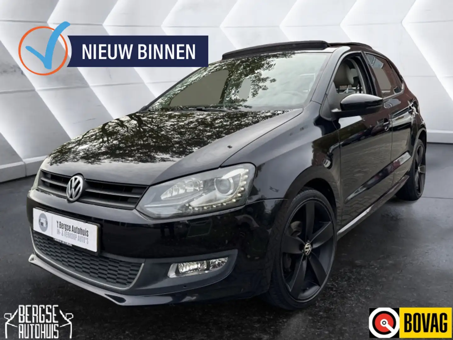 Volkswagen Polo 1.2 TSI Pano Led Pdc Clima Bt Lmv Noir - 1