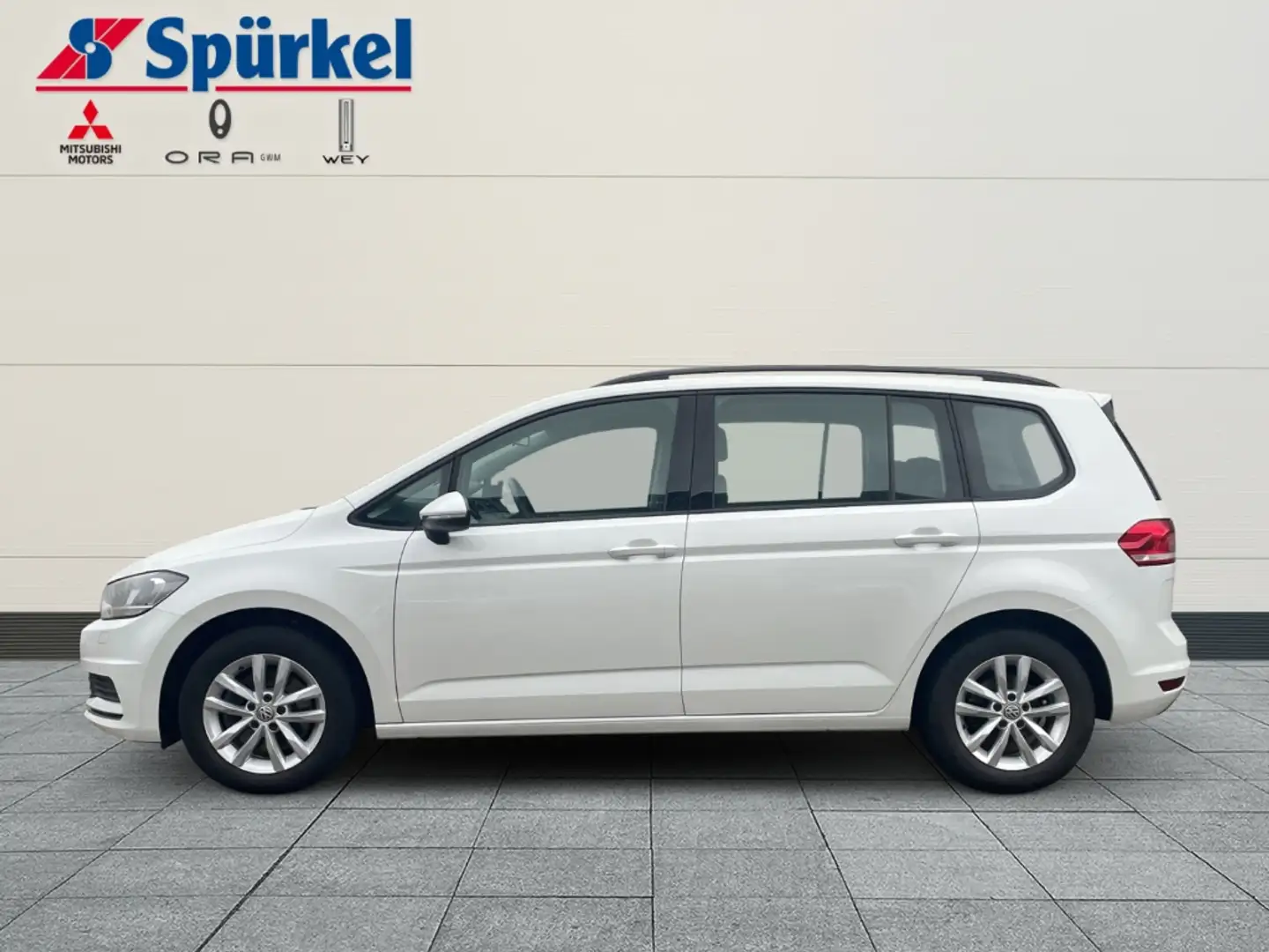 Volkswagen Touran Comfortline BMT 1.0 TSI, 7-Sitzer, Navigation, AHK Blanc - 2