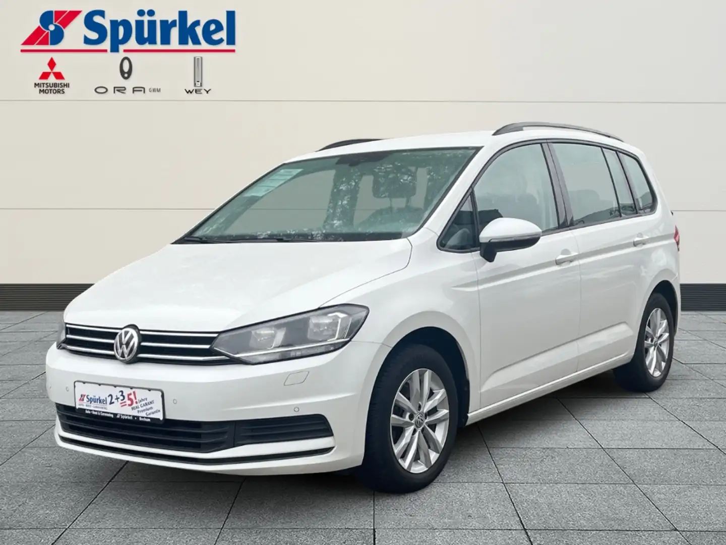 Volkswagen Touran Comfortline BMT 1.0 TSI, 7-Sitzer, Navigation, AHK Blanc - 1