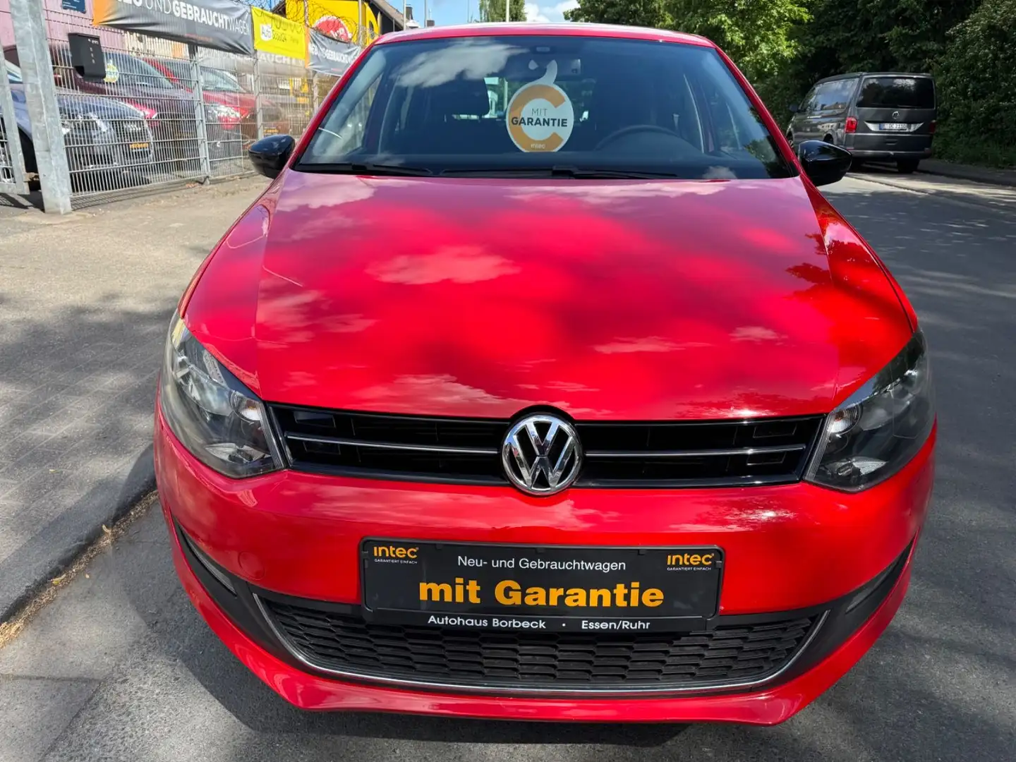 Volkswagen Polo MATCH Klima TÜV/Service Neu Garantie 44TKM Rot - 2