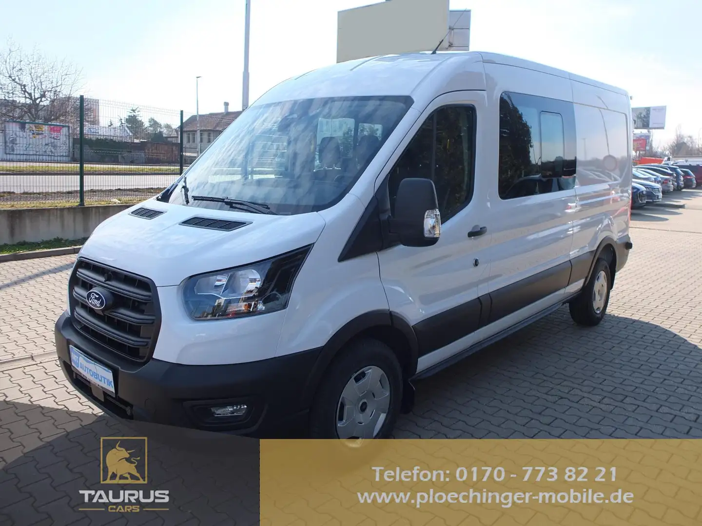 Ford Transit FT 350 L3H2 TREND KaWa 7-SITZER+KLIMAAU... Blanc - 1