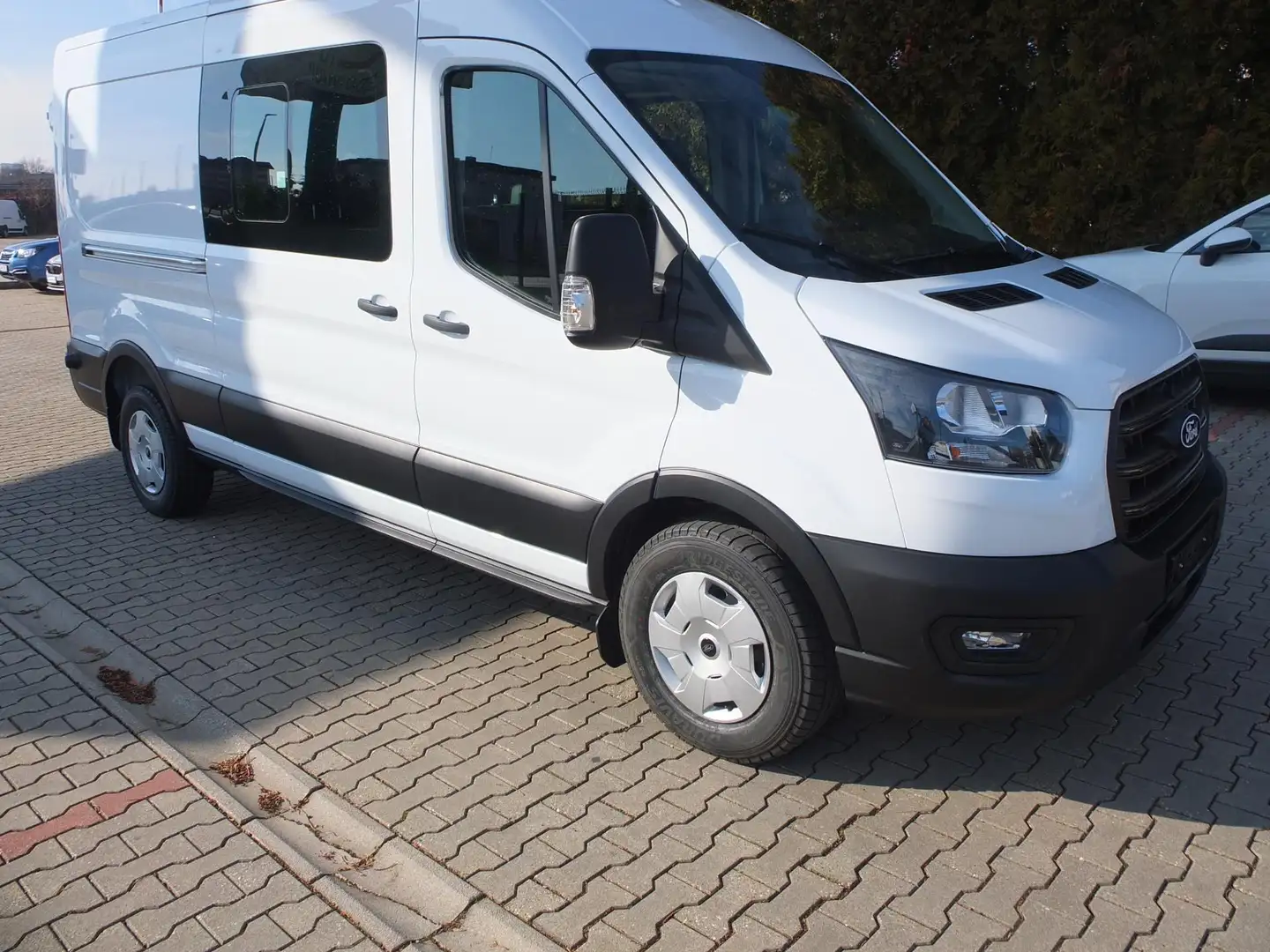 Ford Transit FT 350 L3H2 TREND KaWa 7-SITZER+KLIMAAU... Blanc - 2