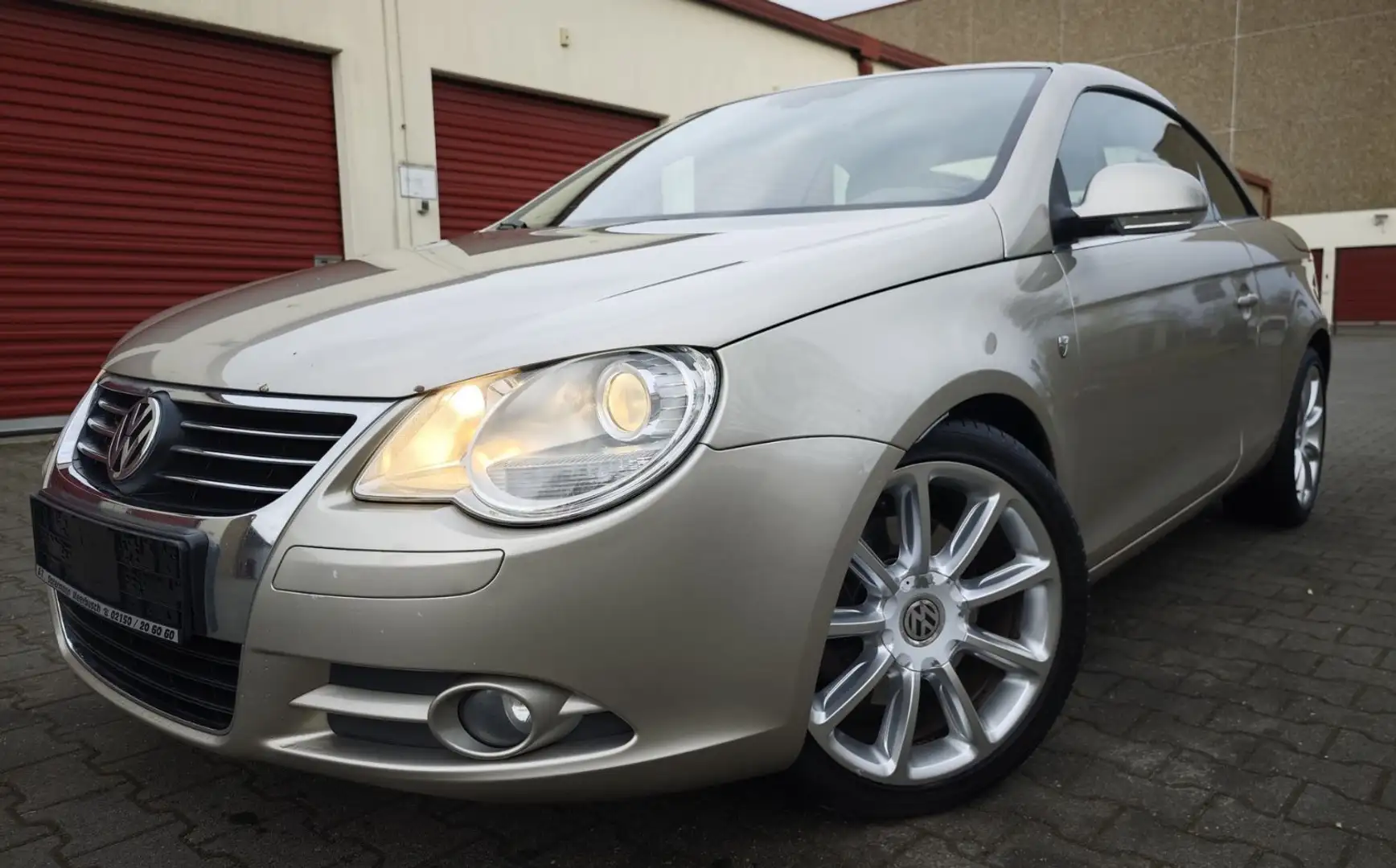 Volkswagen Eos 2.0 TDI Individual 2Hand Scheckheft  Euro4 Beige - 1