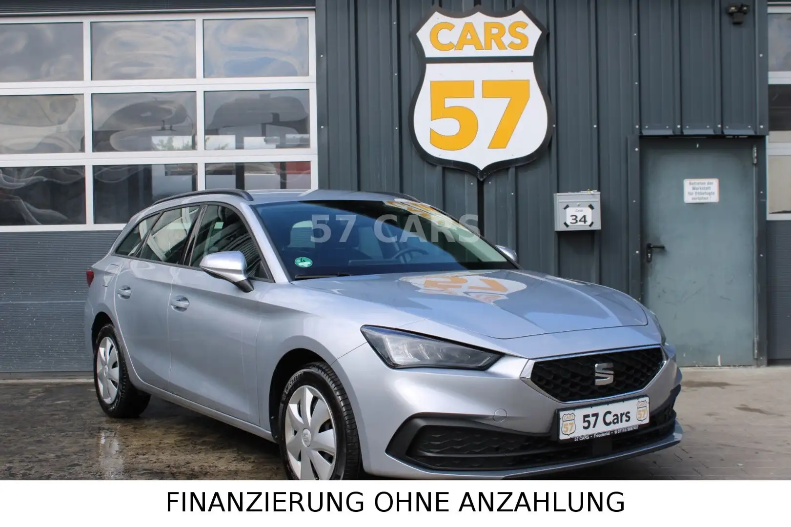SEAT Leon Sportstourer Reference Virtual+PDC+Navi Silber - 1
