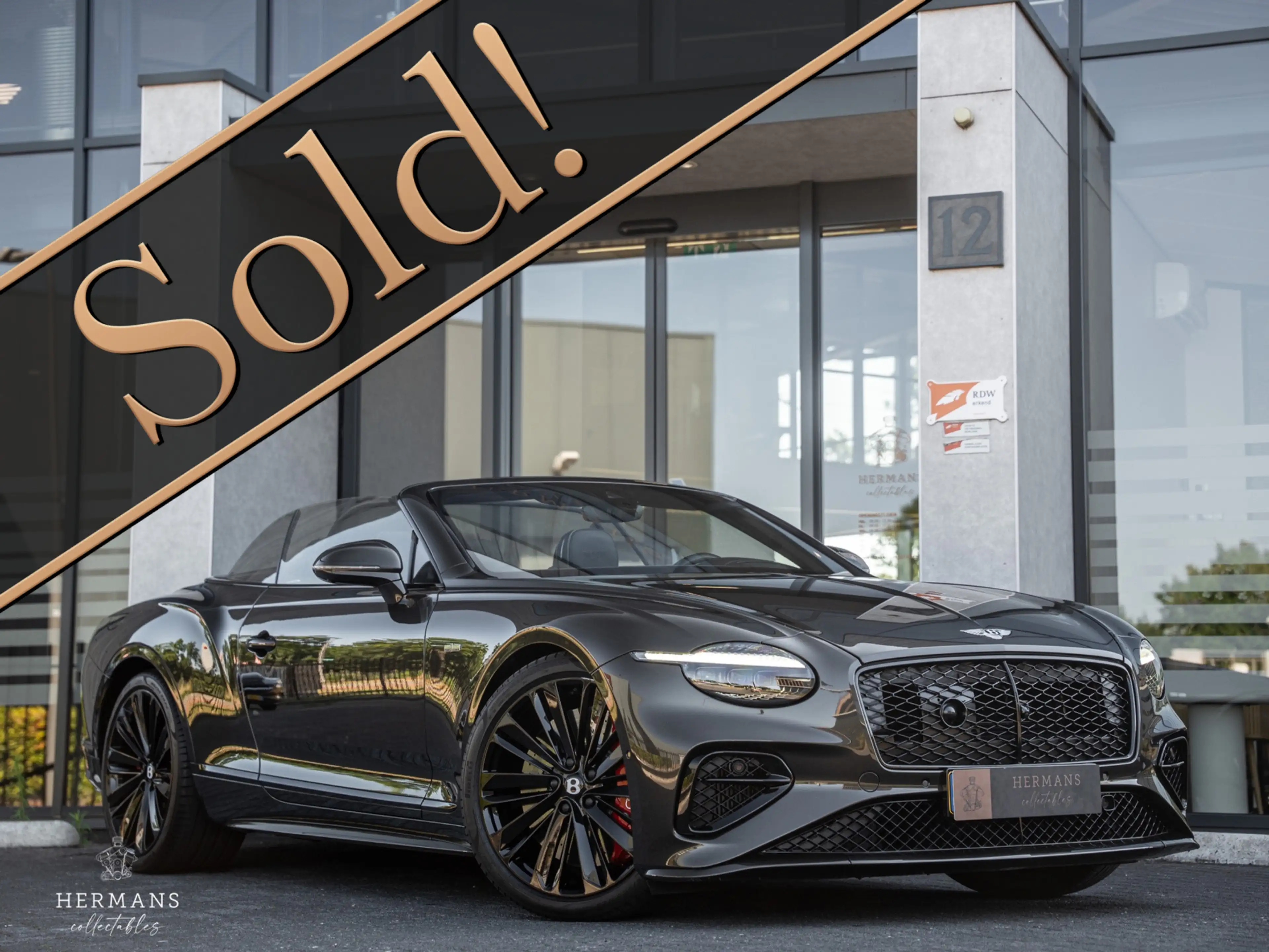 Bentley Continental GTC Speed 4.0 V8 Hybrid First Edition / Org. NL / Blac