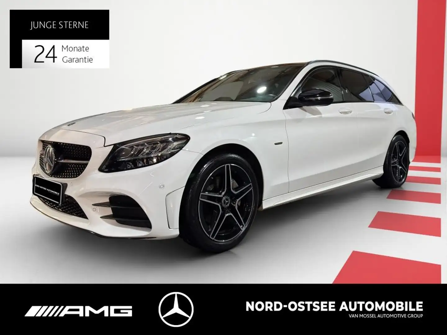 Mercedes-Benz C 200 T NIGHT EDITION NAVI KAMERA LED KEYLESS Blanc - 1