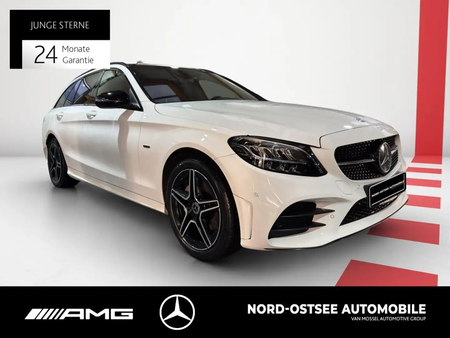 Mercedes-Benz C 200 T NIGHT EDITION NAVI KAMERA LED KEYLESS Blanc - 2