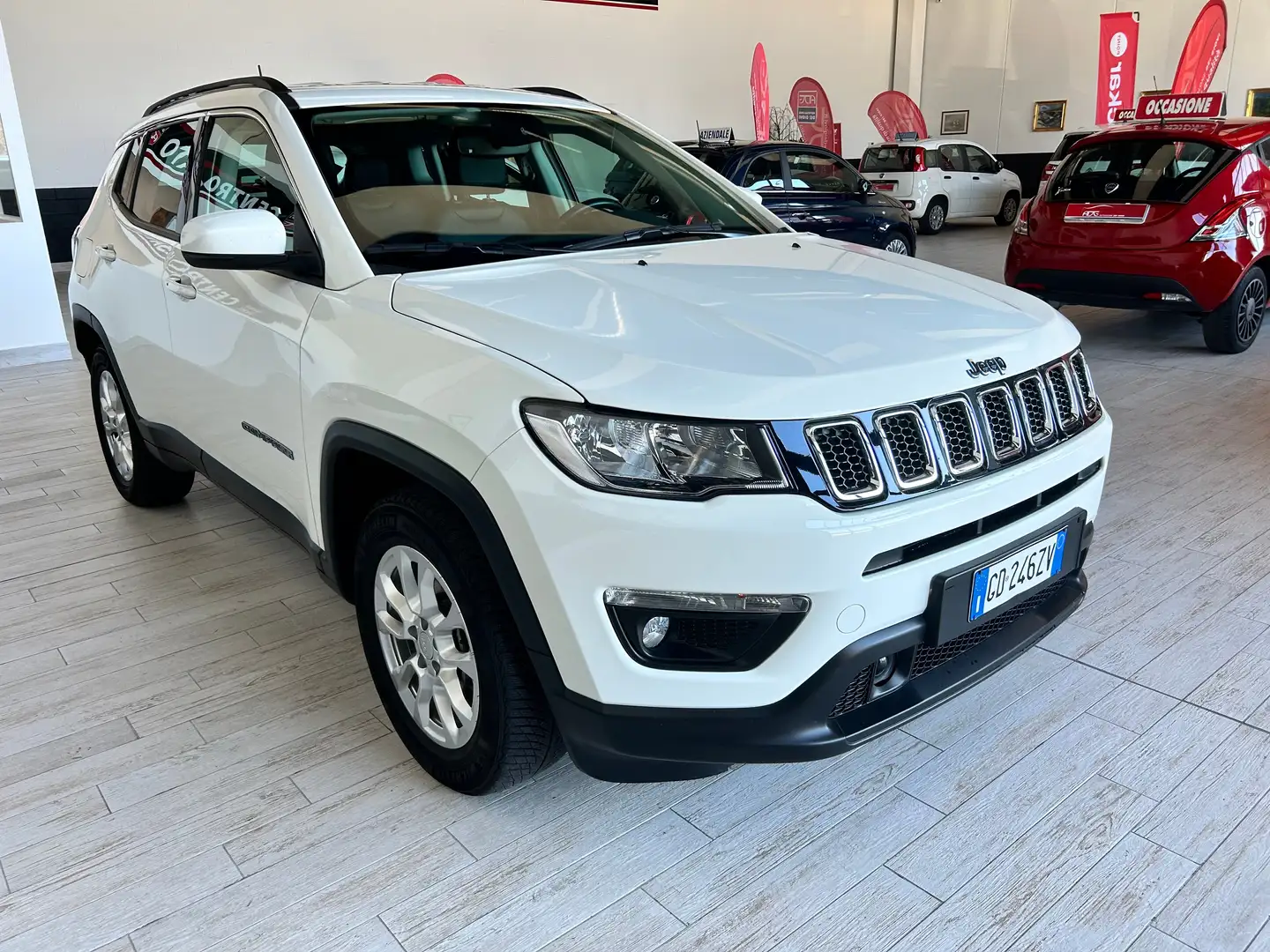 Jeep Compass 1.3 turbo t4 Phev 4xe auto NAVIGATORE FULL Bianco - 2