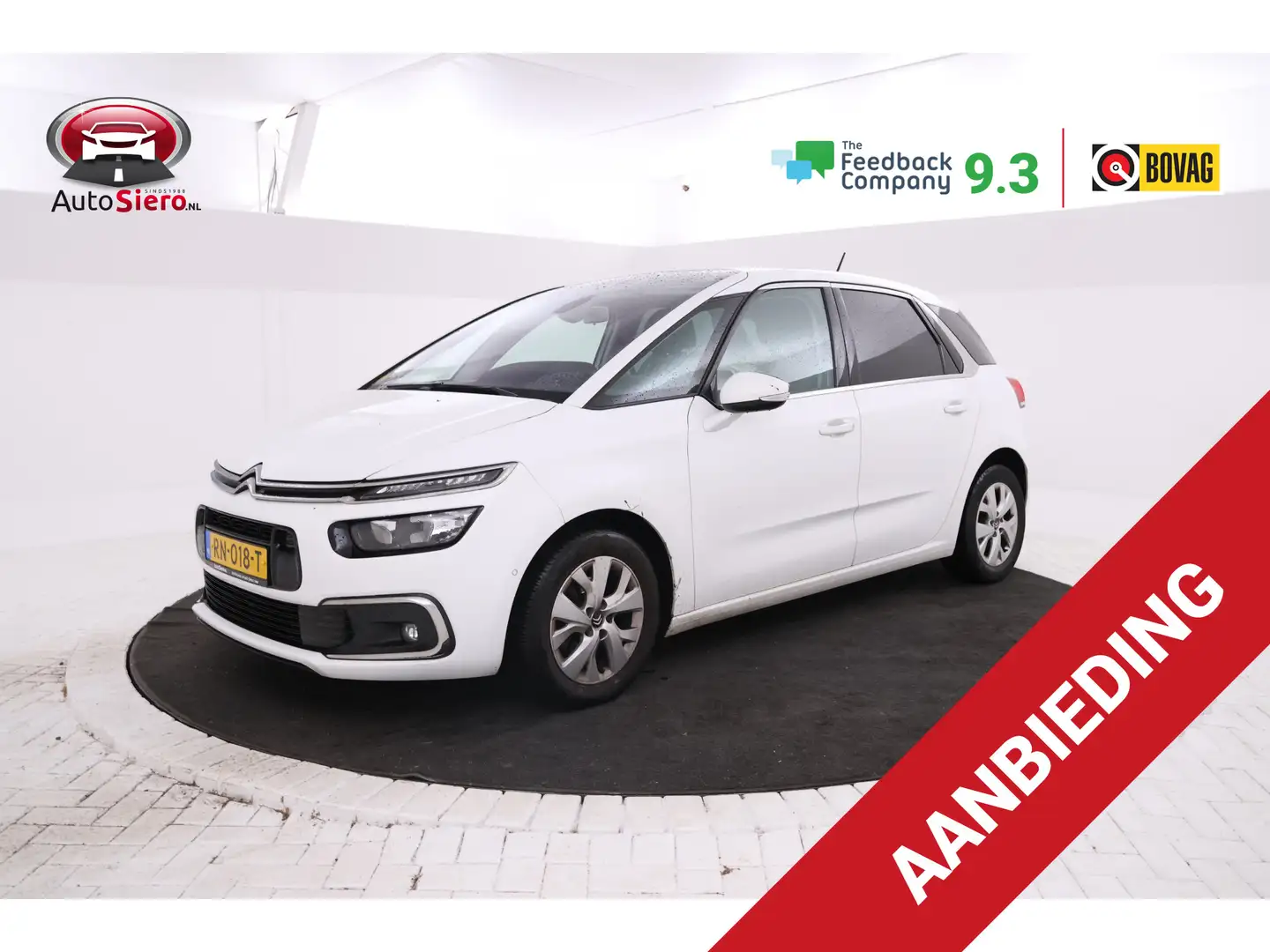 Citroen C4 Picasso 1.6 BlueHDI Business 94g. Massage stoelen, Navigat Blanc - 1