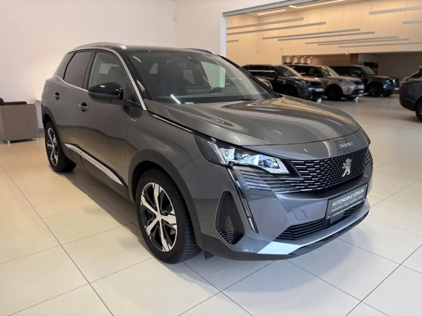 Peugeot 3008 GT 130 EAT8 SCHIEBEDACH KAMERA FOCAL NAVI Gris - 2