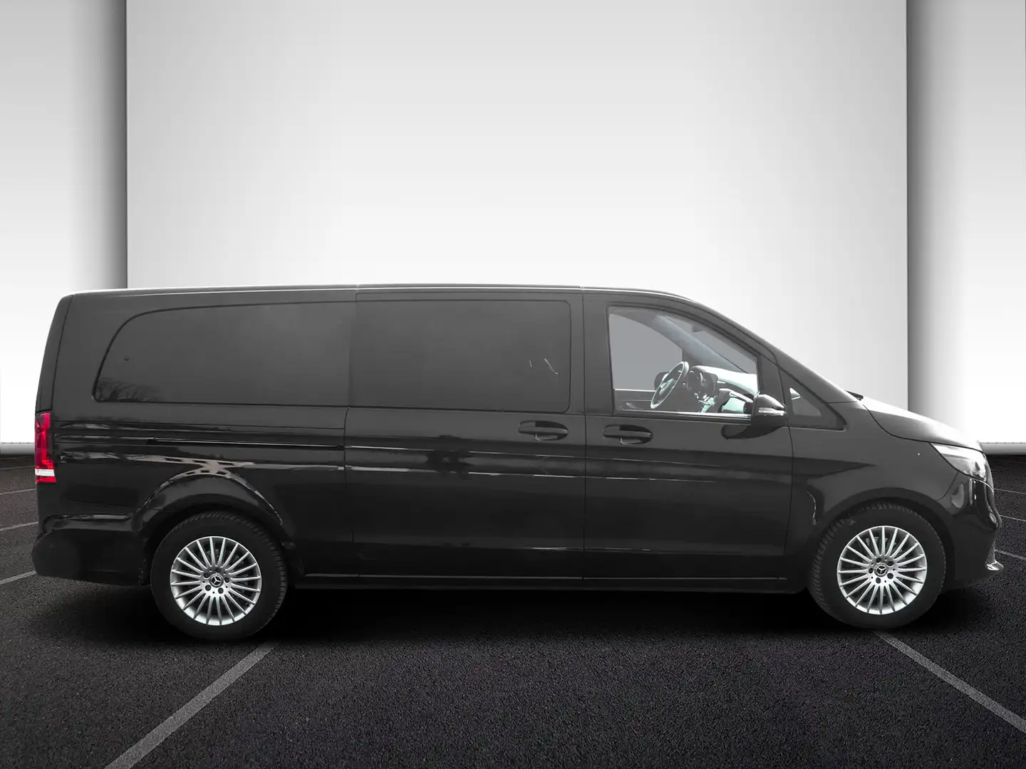 Mercedes-Benz V 300 Edition Extralang,2xSchiebetür el.,8Sitzer Noir - 2
