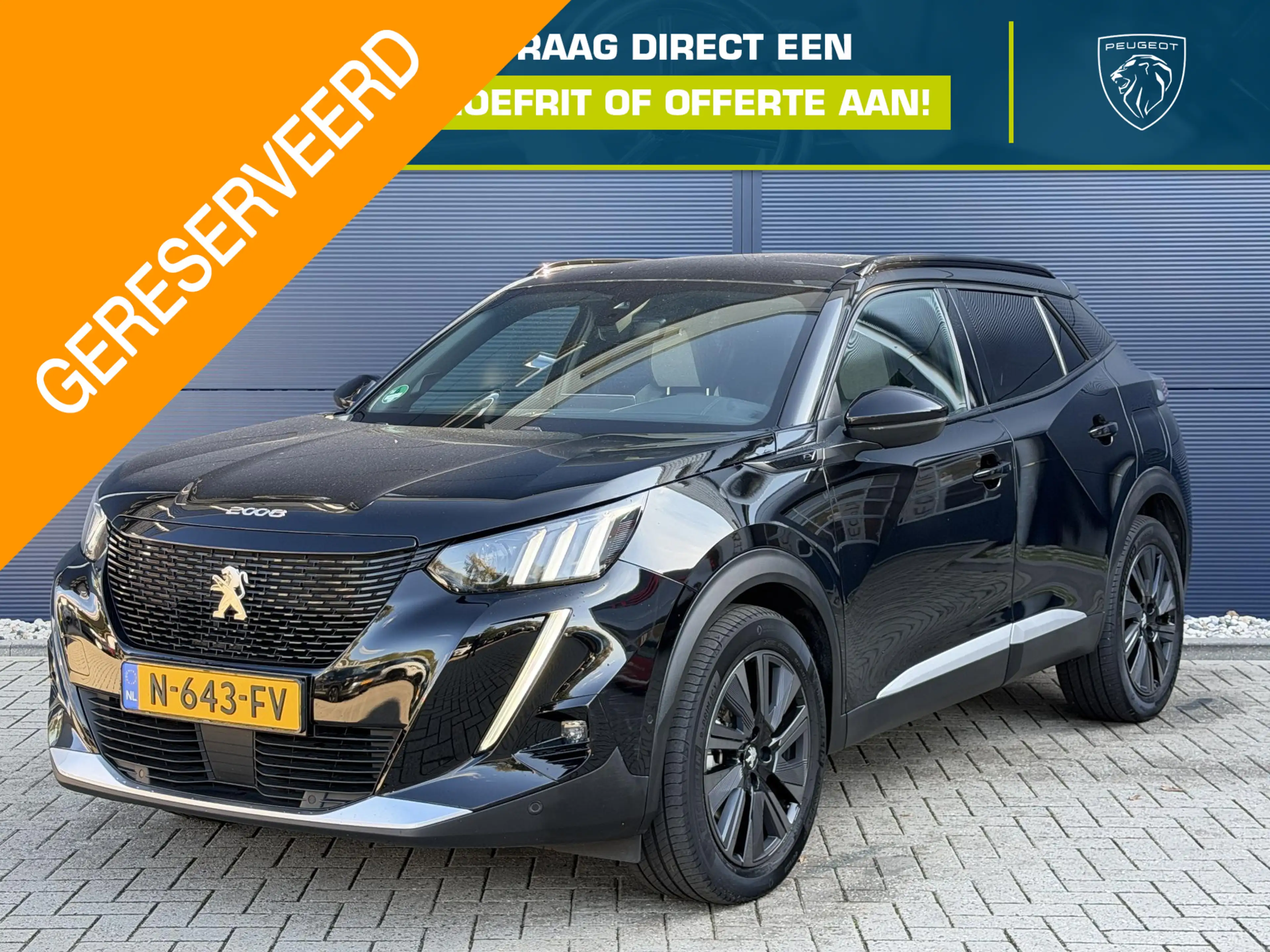 Peugeot e-2008 EV GT Pack 50 kWh | Navigatie | Apple Carplay/Andr