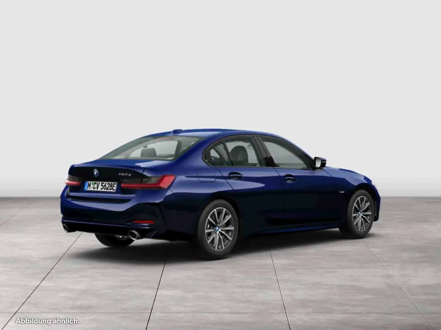 BMW 320 e PDC ACC DAB LC+ Widescreen Glasdach Sport Blau - 2