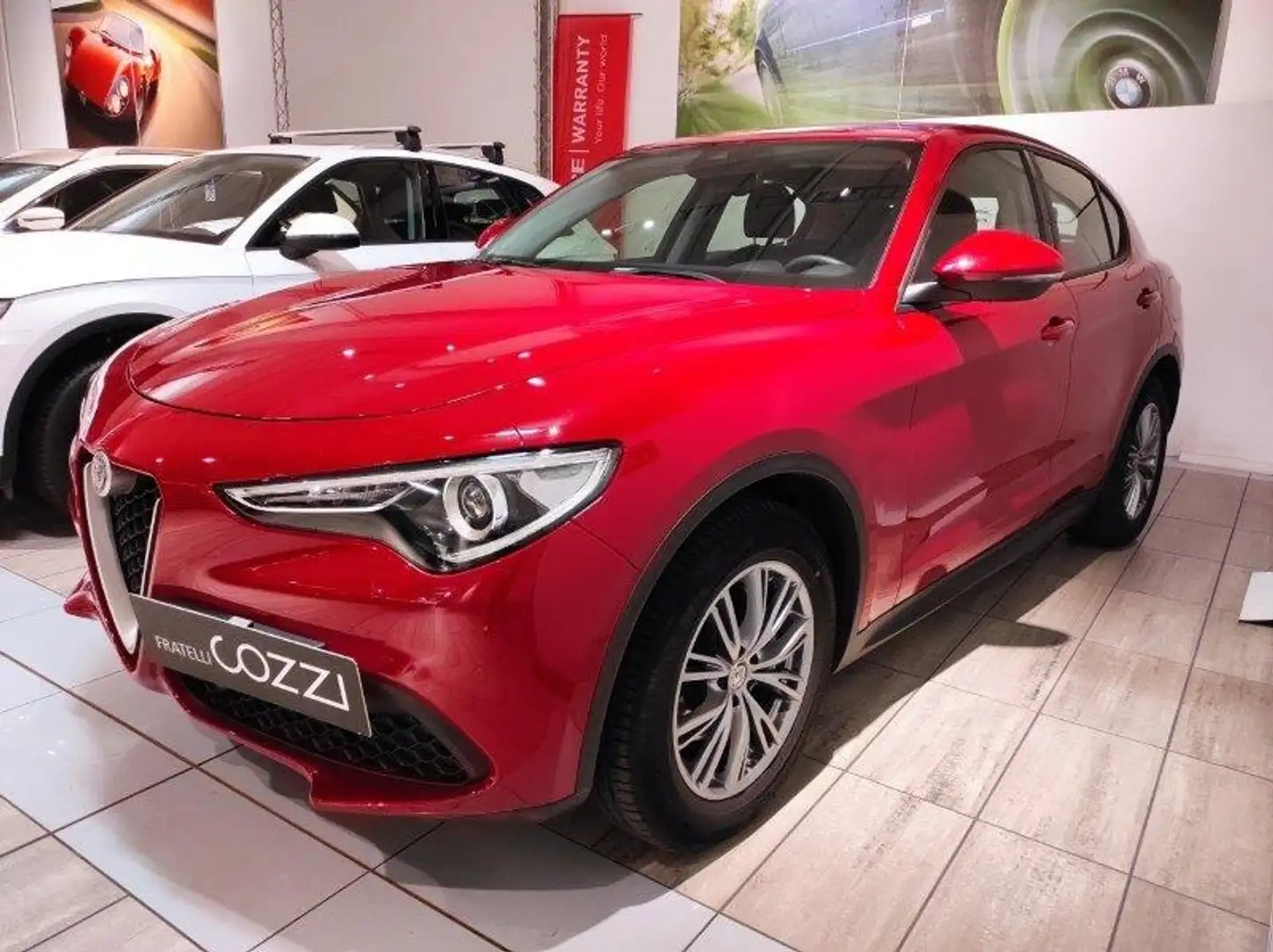 Alfa Romeo Stelvio - Stelvio 2.2 Turbodiesel 190 CV AT8 RWD Business Piros - 2