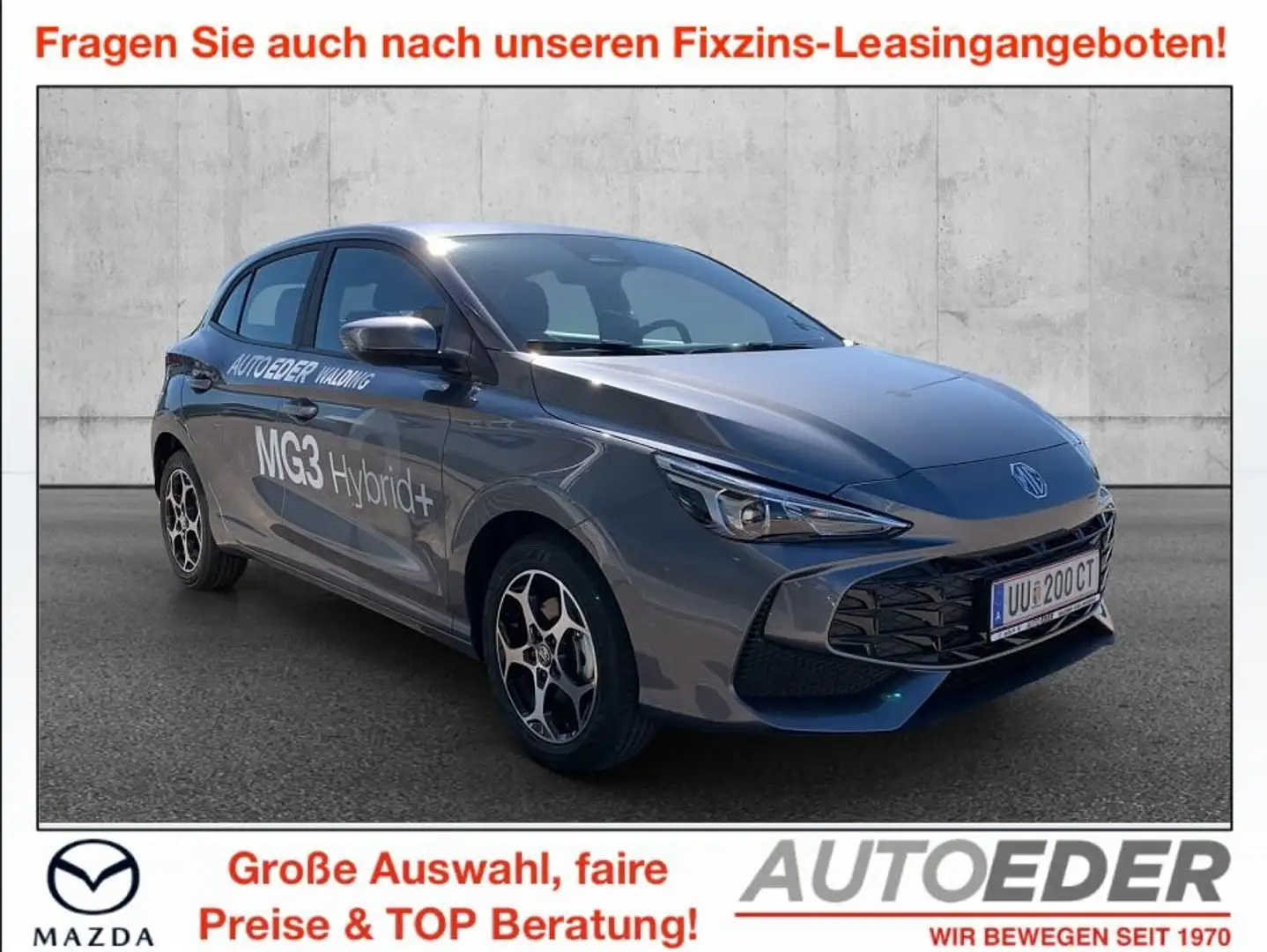 MG MG3 1,5 Hybrid+ Comfort Aut. Grau - 1