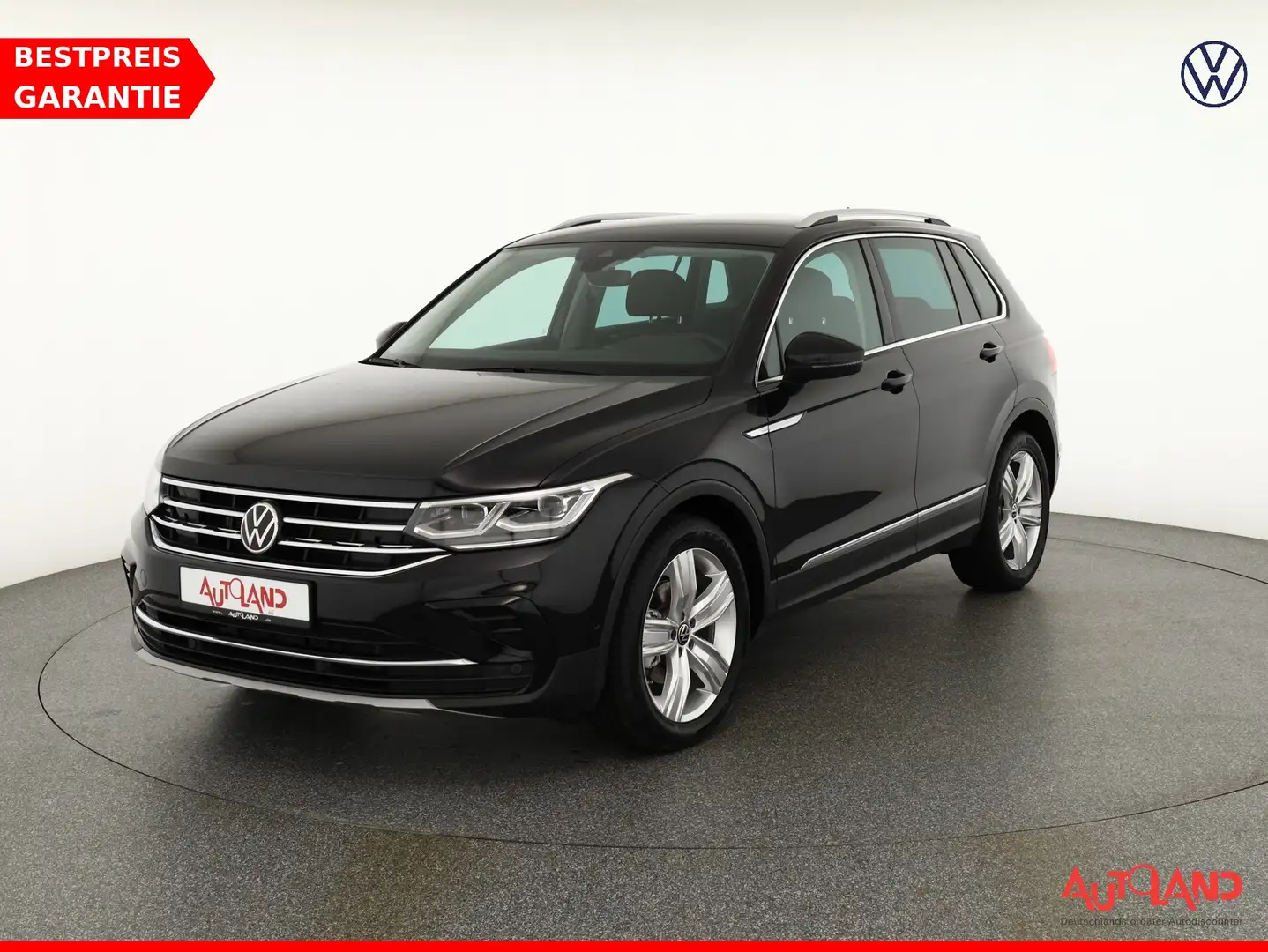 Volkswagen Tiguan 2.0 TDI 4M Elegance Standheizung AHK Navi Negro - 1
