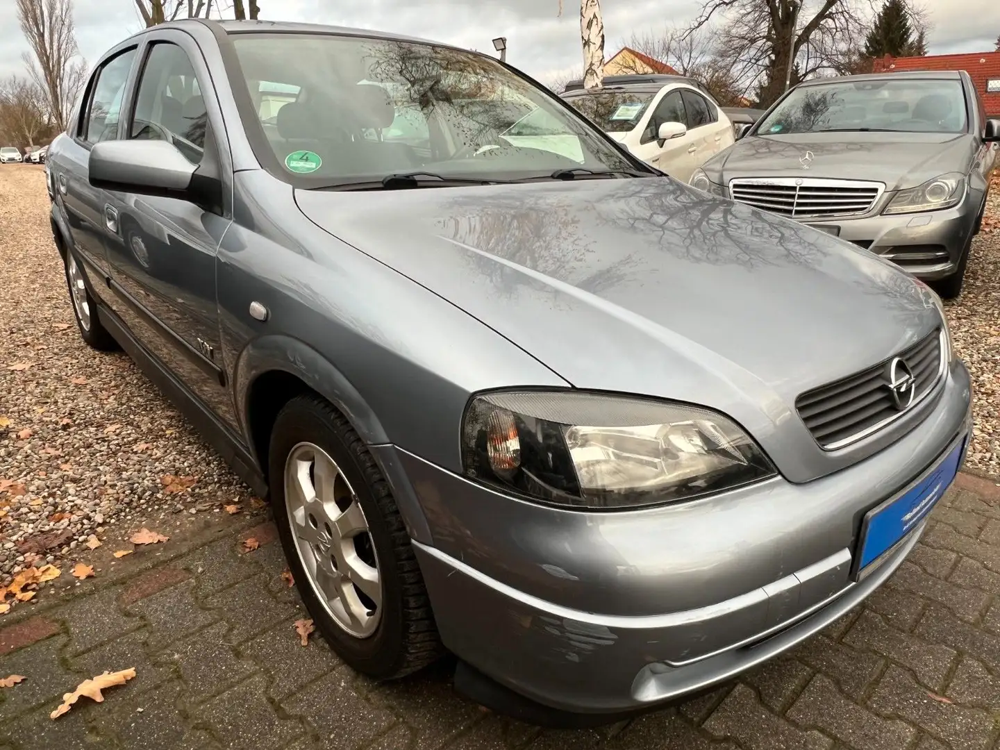 Opel Astra G Njoy*2.HD*Klima*Aut*Alus*TÜV NEU Silber - 2