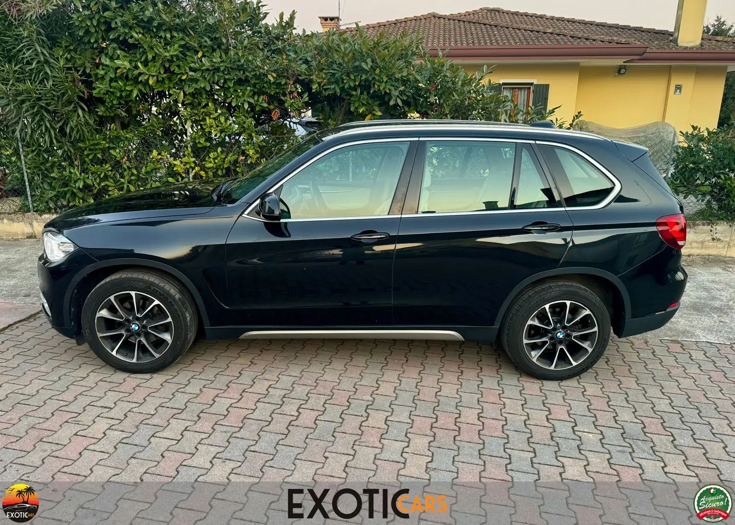 BMW X5 xdrive25d Luxury 231cv UNIPROPRIETARIO SERVICE BMW Noir - 2